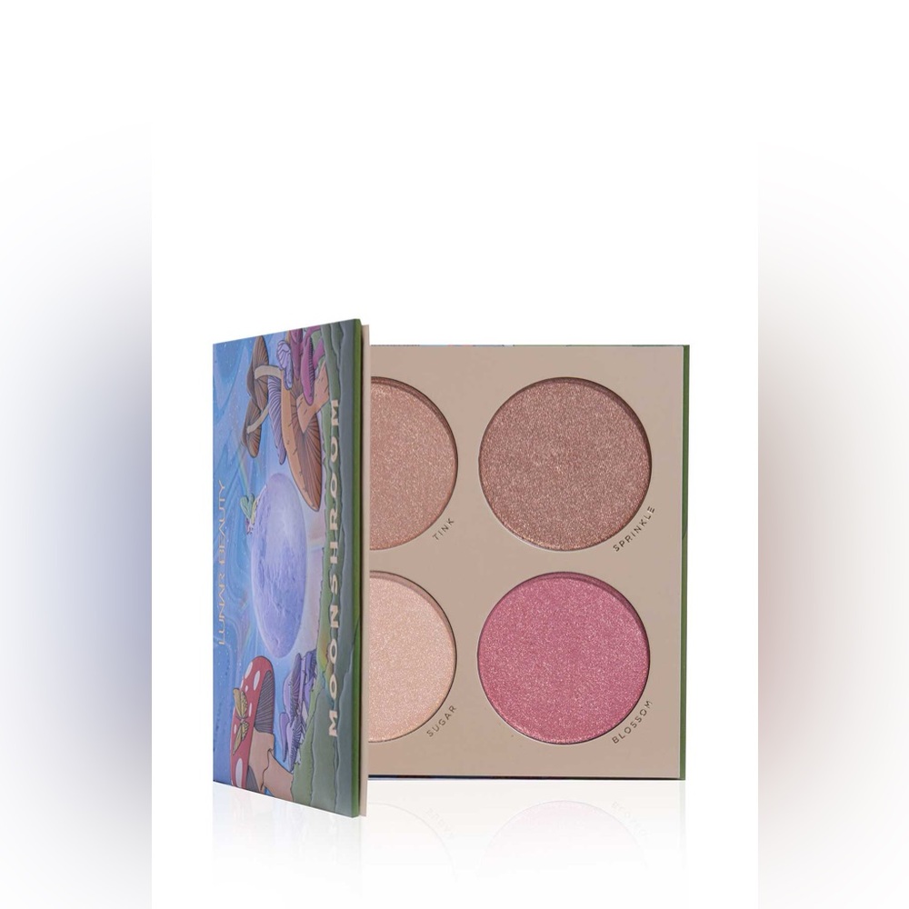 LUNAR BEAUTY | Moonshroom Highlighter Palette | Manny MUA